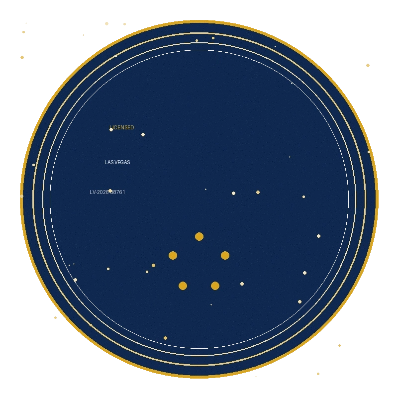 拉斯维加斯博彩监管牌照徽章